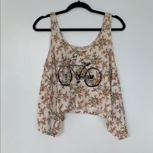 Cropped Bicycle Tank